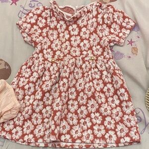 Janie and Jack Pink Floral Dress